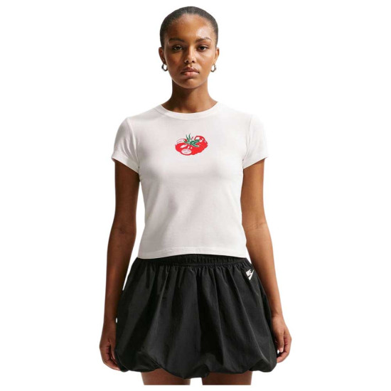 Nike Γυναικεία κοντομάνικη μπλούζα Sportswear Chill Knit Slim Cropped T-Shirt